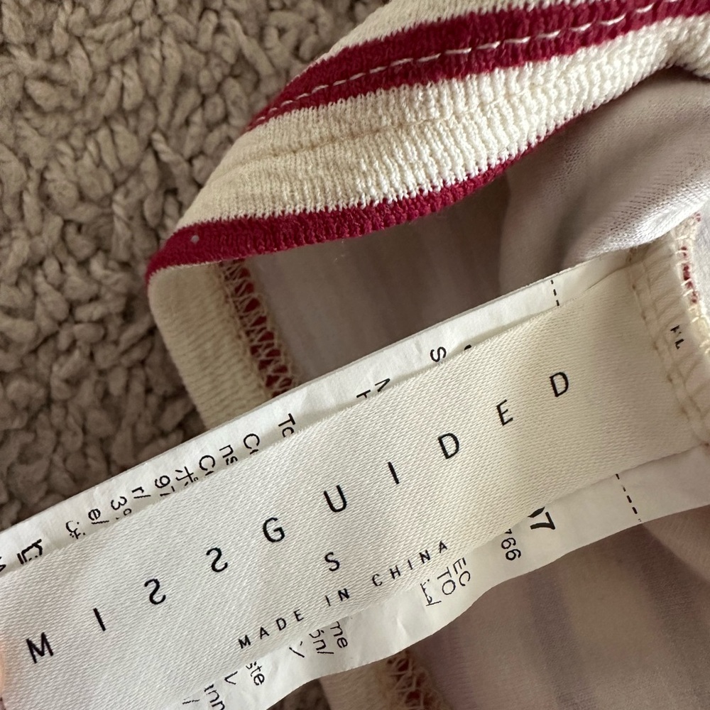 MIZZGUIDED Striped Off-Shoulder Top - Picture 10 of 11